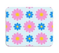 Lovely Daisy Floral Pesca Blu Piatti Stuoia per asciugare i piatti con retro in gomma assorbente stuoia terra diatomacea essenziale per la casa 60 x 50 cm