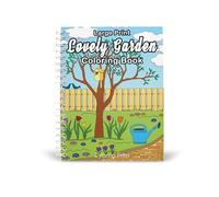 Lovely Garden Large Print Coloring Book