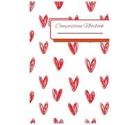 Lovely Hearts Notebook: A 6x9 Inch 120-Page Ruled Journal with Cute Heart Design for Writing, Notes, and Everyday Plans