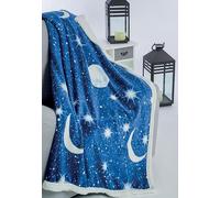 Lovely Home COPERTA PLAID IN PILE DOPPIO AGNELLATO LUNA PLANET (125X155)