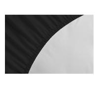 LOVELY HOME Lenzuolo con angoli 100% cotone 90x190x25 cm nero