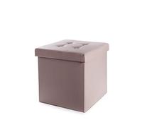 Lovely Home POUF ECOPELLE CONTENITORE (BEIGE)