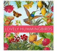 Lovely hummingbirds (Wall Calendar 2027 12 × 12 Inch) CALVENDO 12 Month Wall Cal