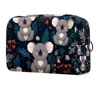 Lovely Koala Baby Cosmetic Bag per donne, borsa da viaggio per articoli da toeletta borsa grande per trucchi pratica borsa organizer con cerniera