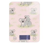 Lovely Koala e Baby Grey Pink Soap Making Digital Food Scales 5kg/5g Bilancia da cucina Grammi con 4 Unità per (Utente) (Utente) (Utente) (Utente) Pesa digitale para alimentos