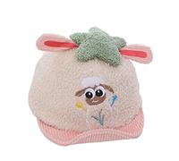 Lovely Little Lamb Baby Cotton Hat Fashion Ricamo Peaked Cap Regolabile Pieghevole Viaggio All-Match Baby Girl Boy Women Capitano del frontone, C, Taglia unica
