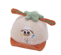 Lovely Little Lamb Baby Cotton Hat Fashion Ricamo Peaked Cap Regolabile Pieghevole Viaggio All-Match Baby Girl Boy Women Capitano del frontone, D, Taglia unica