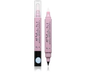 Lovely No Worries 2 in 1 eyeliner double face e correttore a penna colore Black 1 pz