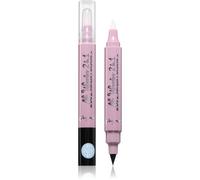 Lovely No Worries 2 in 1 eyeliner double face e correttore a penna colore Brown 1 pz