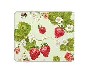 Lovely Strawberry Mouse Pad Portatile Mousepad Lavabile Tappetino per Mouse per Casa Pc Computer 25X30Cm