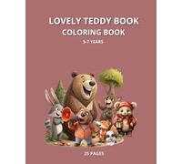 Lovely Teddy Bear Coloring Book