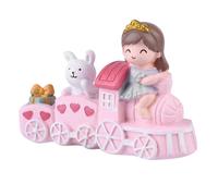 Lovely Train Cake Adornment Creativo Dessert Topper Accessorio per torta
