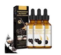 Lovelycat Anti essenza dei capelli grigi essenza annerente, essenza nutrizionale organica ganoderma lucidum scurire naturalmente promuovere capelli sani e spessi Essenza che scurisce i capelli (3PC)