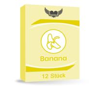 Lovelyness - preservativi al gusto di banana 12 St