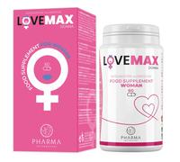 LOVEMAX Integratore Benessere Donna a base di Ashwagandha KSM-66, Maca