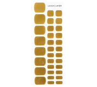 Love'n Layer Adesivi per unghie metallizzati con punta dorata lucida (32 pezzi)