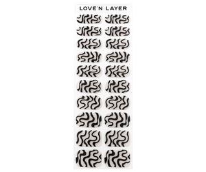 Love'n Layer Sweet Swirl Night black