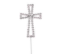 LOVENJOY Topper per Torta a Croce per Battesimo per Matrimonio Religioso Battesimo Battesimo Prima Comunione Cresima Decorazione
