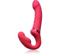 LOVENSE Lapis Strapless Strap-on vibratore con stimolatore clitorideo 23.4 cm