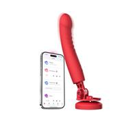 LOVENSE Mission 2 Dildo Machine, Dildo a Ventosa Regolabile a 180°