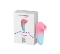 LOVENSE Tenera 2 PulseSense Vibratore a Succhiare, Stimolatore Clitorideo a Suzione Controllato tramite App, Vibratori per Clitoride e Capezzoli, Giocattoli Sessuali per Adulti