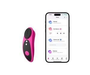 Lovense Vibratore Mutandine Ferri Gestita tramite App - Rosa