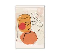Lover Linea astratta bandiera marina bandiera esterna per la decorazione esterna 12x18 doppia faccia