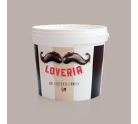 Loveria Crema Nocciola e Cacao Ideale per Gelato Yogurt Leagel 5,5 Kg