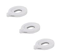 Lovermusic 3pcs Euphonium Valve Guide Plastica Metallo Ottone Strumento Ricambio Ricambio Parte