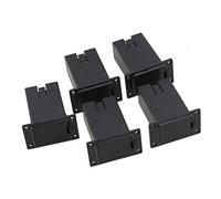 Lovermusic 5PCS ABS 9 V battery Holder/case/Box vano di custodia per chitarra e basso pick up