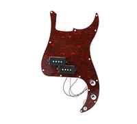 Lovermusic Loaded p-bass Faux Tortoise Shell Pickguard W/pickup kit