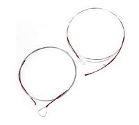 lovermusic Lovermusic - Set di 2 corde per violino in argento cinese, 100 cm, confezione da 2