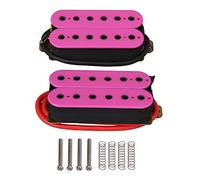 lovermusic Set pickup per chitarra elettrica Humbucker con magnete in ceramica viola silenzioso