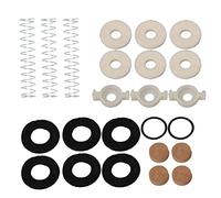 Lovermusic24 pezzi Kit di riparazione valvola a pistone tromba con molla in feltro per tromba valvola in sughero