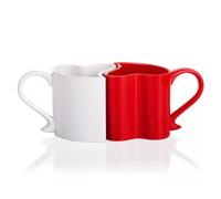 Lovers Cups Red-White