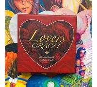 Lovers Orakel Kartendeck Blue Angel, 44 Messaggi D'Amore A Forma Di Cuore