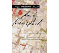 William Shakespeare Love's Labor's Lost (Tascabile) Folger Shakespeare Library