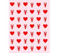 Lovester: Notebook For Valentine's Day | Love Story Journal | Lobster | Lovester | Funny Paperback | Best Couple Gift | Lined Pages