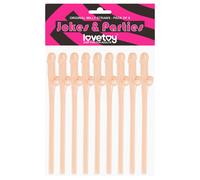 Lovetoy - cannuccia a forma di pene realistico (color carne)
