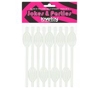 Lovetoy - cannuccia luminosa con vagina (bianco)