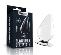 LoveToy Flawless Clear Anal Plug 4.5"