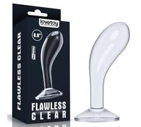 LOVETOY PLUG ANAL FLAWLESS CLEAR 6 TRANSPARENTE