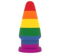 Lovetoy Prider - Dildo dilatatore anale - 15 cm (arcobaleno)