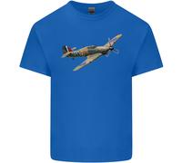 Lovetshirts Hawker Hurricane Flying Solo Uomo T-Shirt Cotone Girocollo