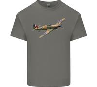 Lovetshirts Hawker Hurricane Flying Solo Uomo T-Shirt Cotone Girocollo