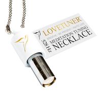 LOVETUNER Collana per Respirazione Consapevole e Meditazione | Love Frequency Solfeggio 528 Hz | Collana Fischietto per Sollievo dallo Stress | Promuove la Calma tramite Soundhealing e Breathwork