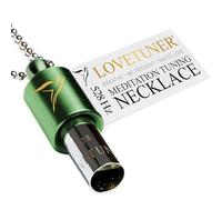LOVETUNER Collana per Respirazione Consapevole e Meditazione | Love Frequency Solfeggio 528 Hz | Collana Fischietto per Sollievo dallo Stress | Promuove la Calma tramite Soundhealing e Breathwork