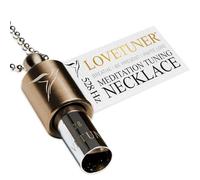LOVETUNER Collana per Respirazione Consapevole e Meditazione | Love Frequency Solfeggio 528 Hz | Collana Fischietto per Sollievo dallo Stress | Promuove la Calma tramite Soundhealing e Breathwork