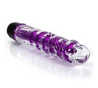 Loveusexy Deluxe G Spot silicone Vibratore femminile la masturbazione bastone di massaggio viola