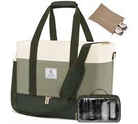 LOVEVOOK Borsa da viaggio da donna, impermeabile, Weekender Travel Duffel Bag con scomparto per scarpe, borsa da clinica, per la nascita della mamma, per la sauna, per lo sport, per il viaggio Ryanair